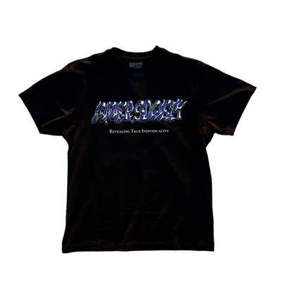 "INNER SOCIETY" CHROME TEE - PURP