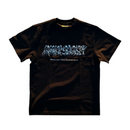 "INNER SOCIETY" CHROME TEE - BLACK